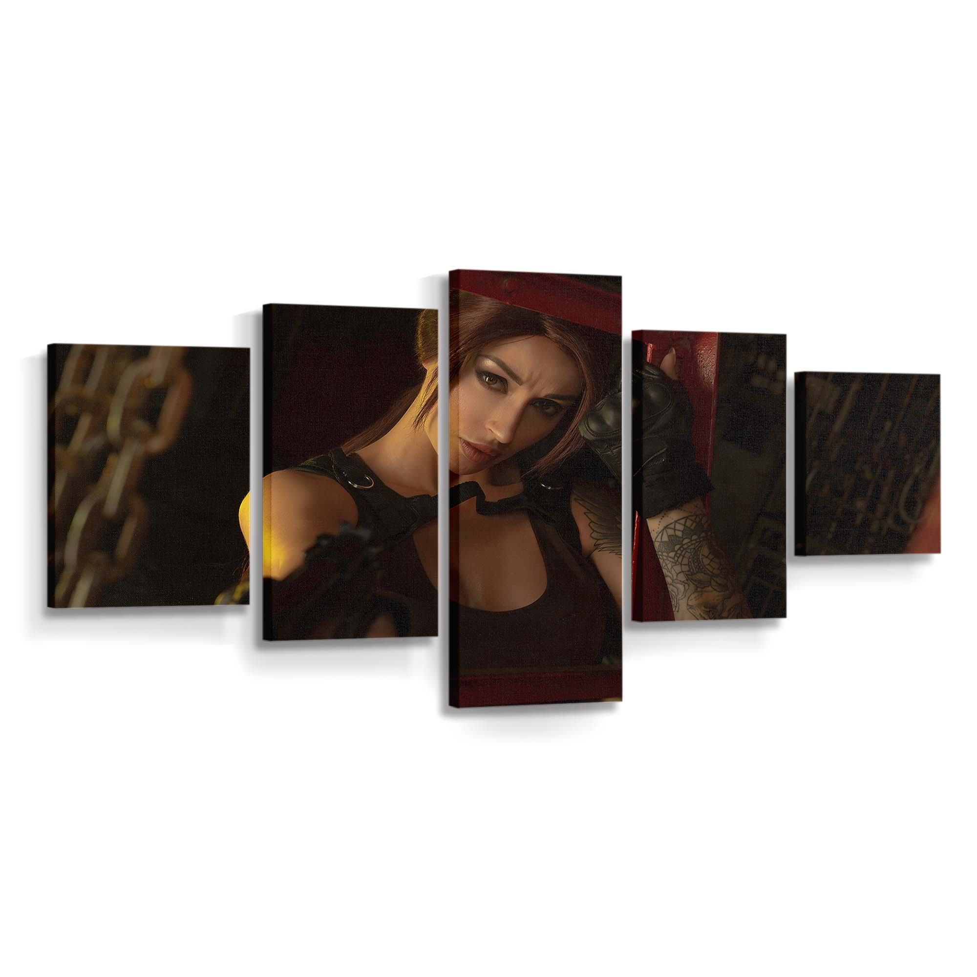 tomb raider cosplay of lara croft 4k u3